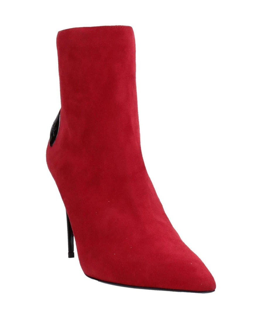 Footwear * | Baldinini Ankle Boot For Women Red