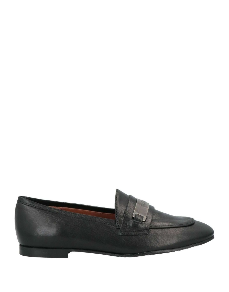 Footwear * | Baldinini Loafers For Women Black