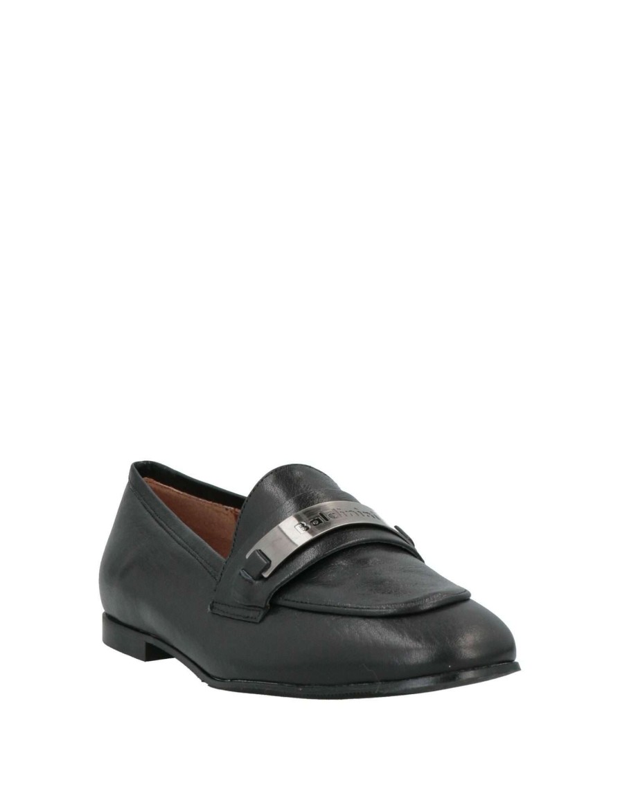 Footwear * | Baldinini Loafers For Women Black