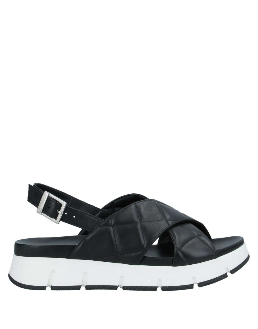 Footwear * | Baldinini Sandals For Women Black