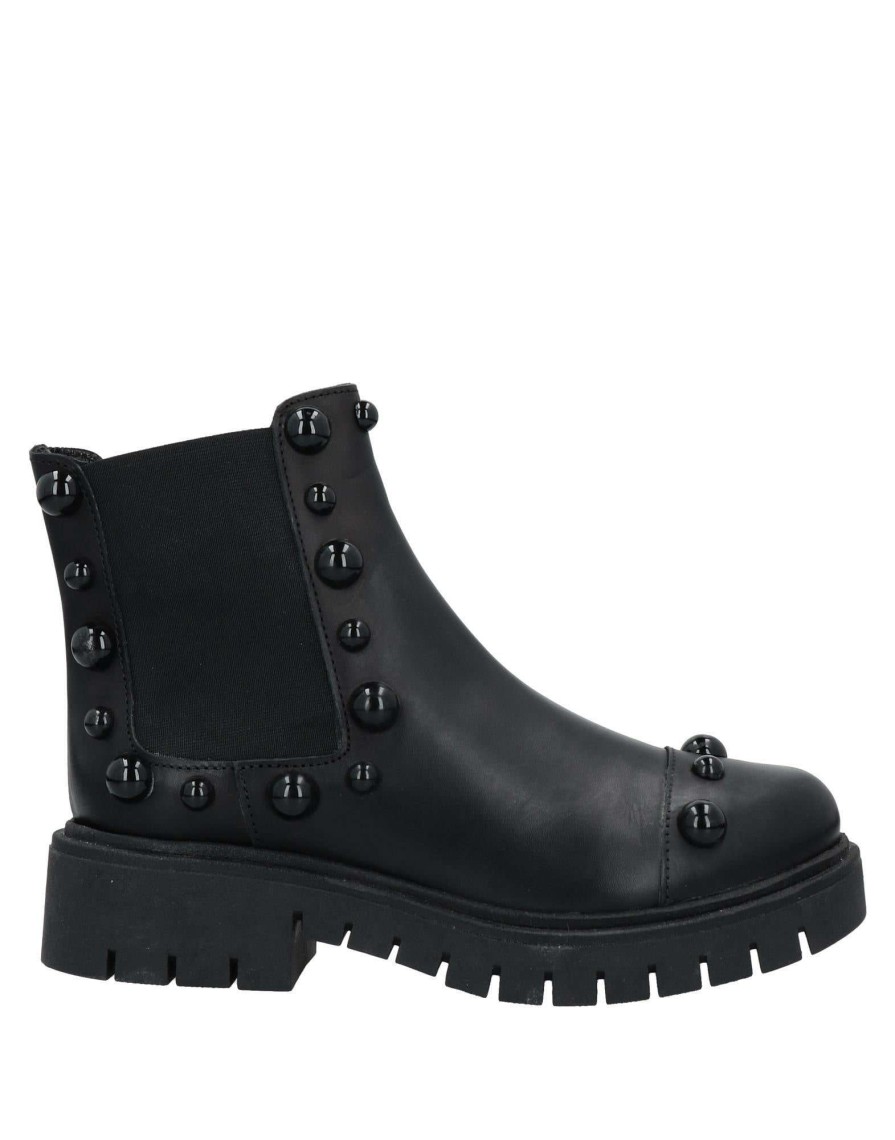 Footwear * | Baldinini Ankle Boot For Women Black