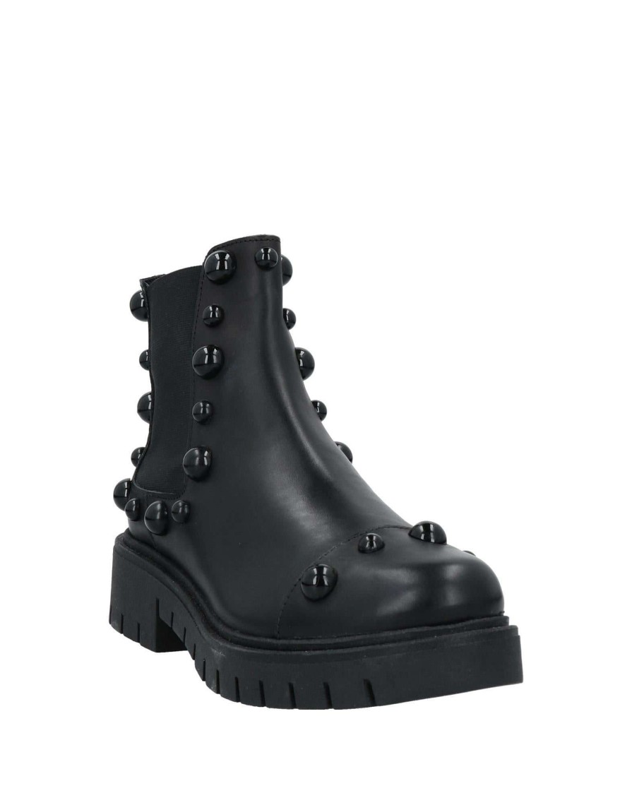 Footwear * | Baldinini Ankle Boot For Women Black