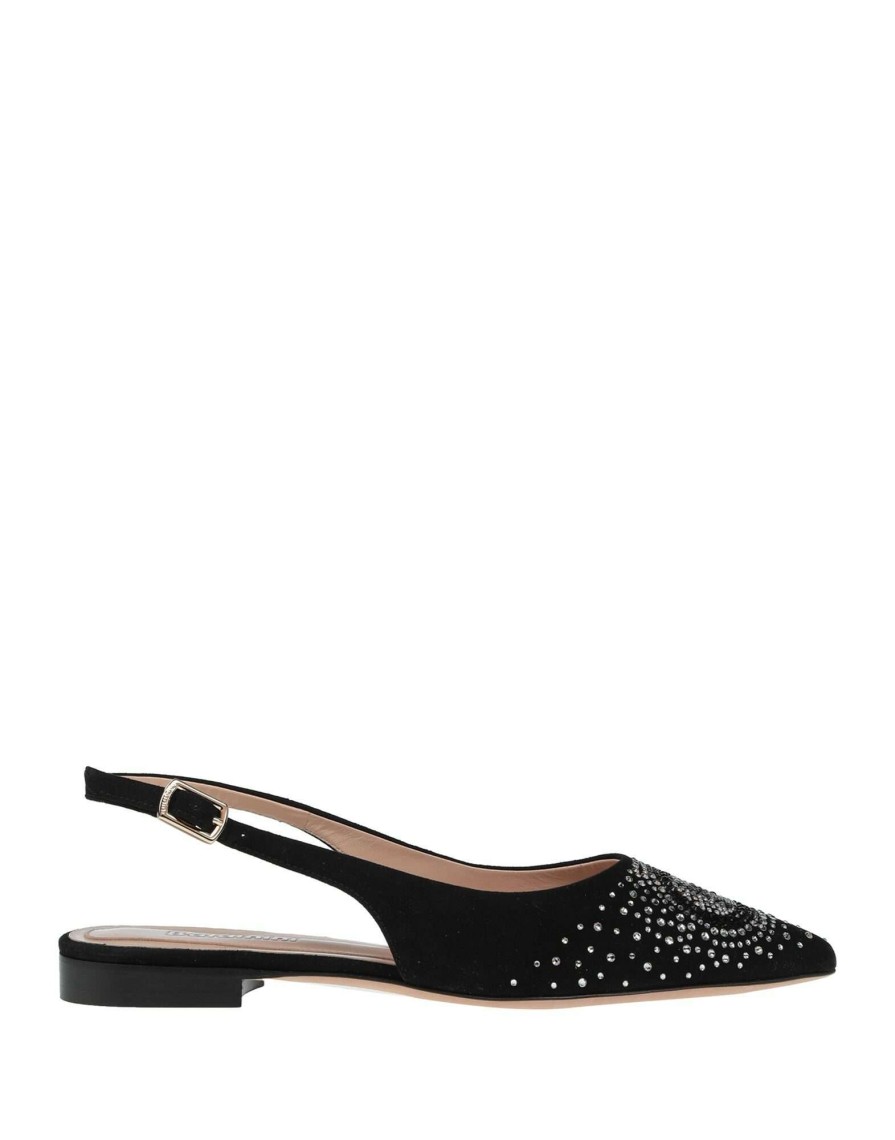 Footwear * | Baldinini Ballet Flats For Women Black