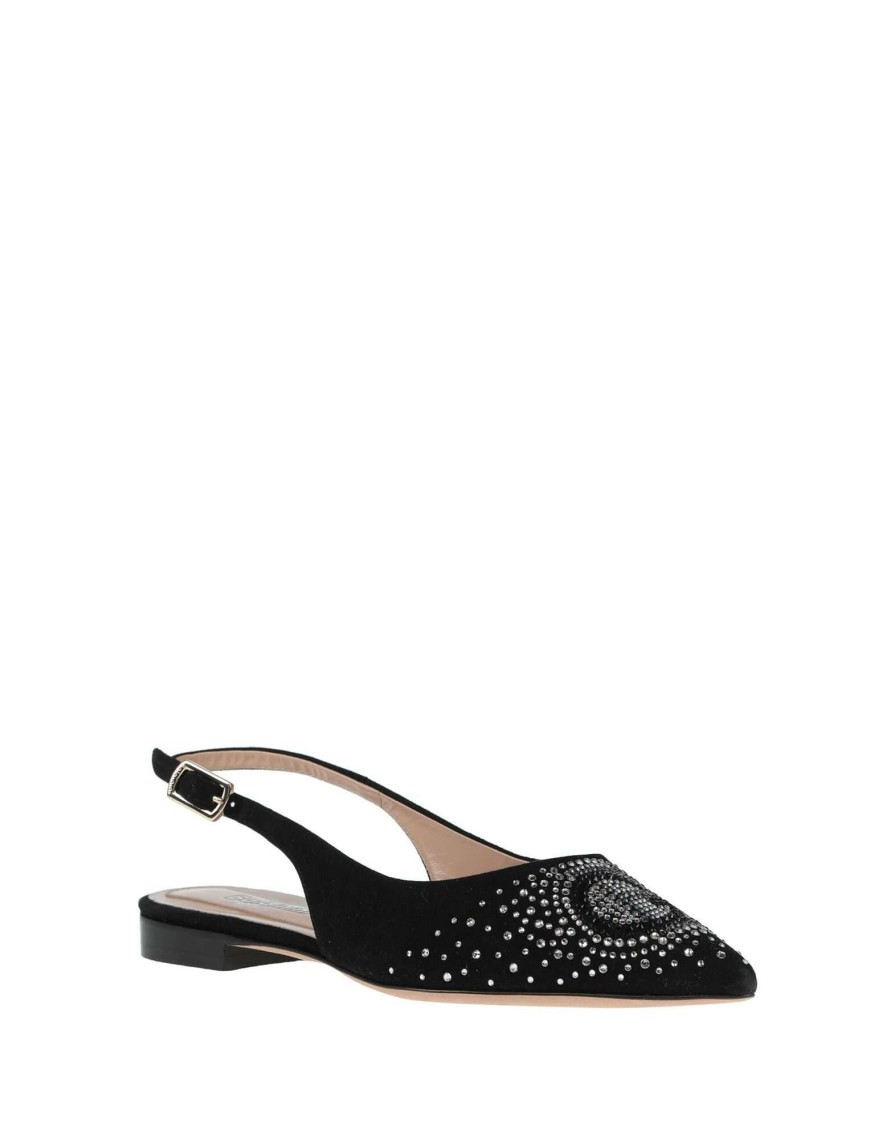 Footwear * | Baldinini Ballet Flats For Women Black