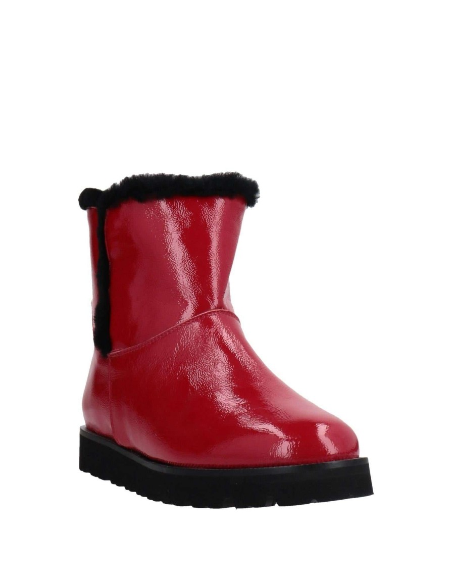 Footwear * | Baldinini Ankle Boot For Women Red