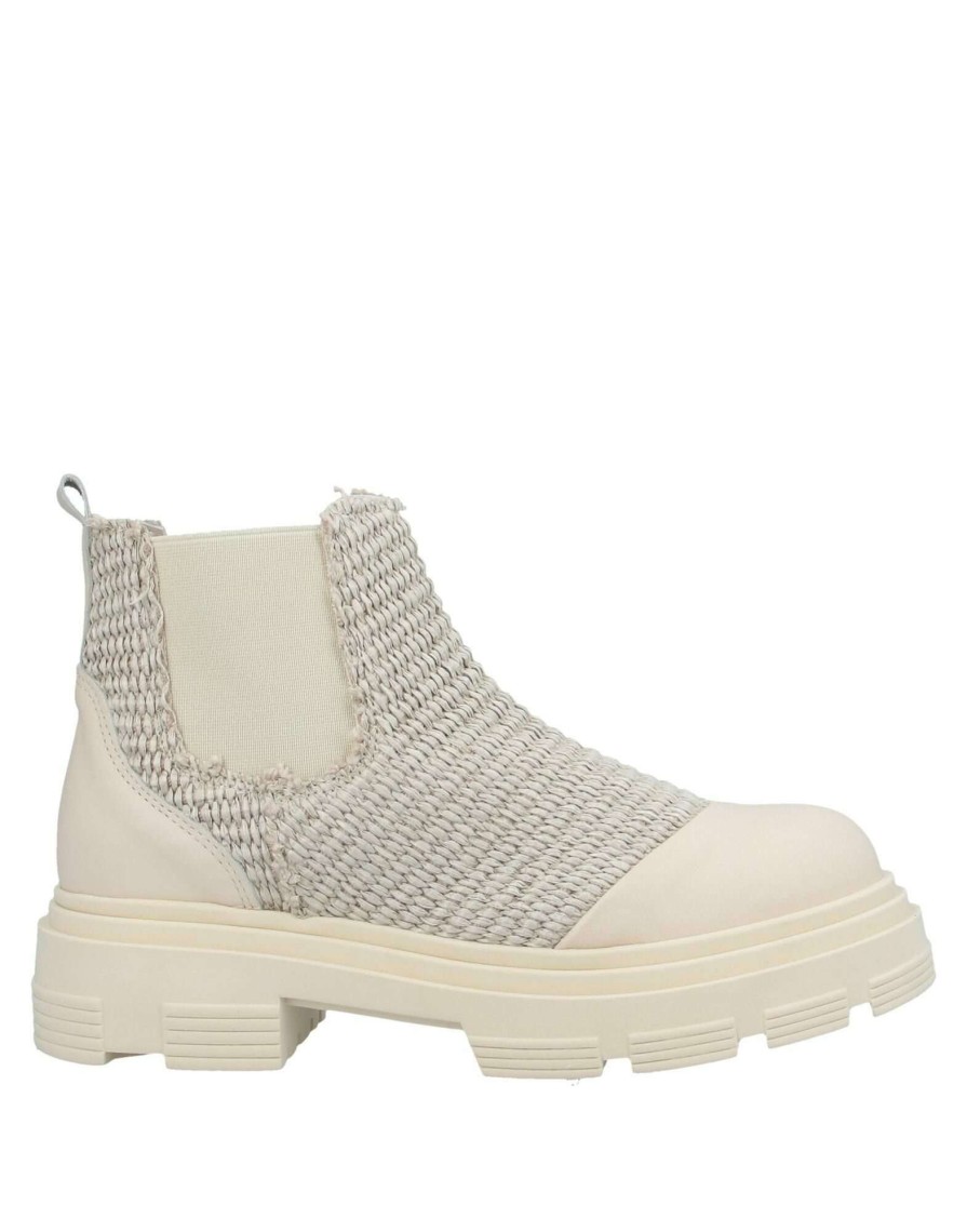 Footwear * | Baldinini Ankle Boot For Women Beige