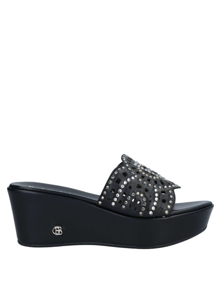 Footwear * | Baldinini Sandals For Women Black