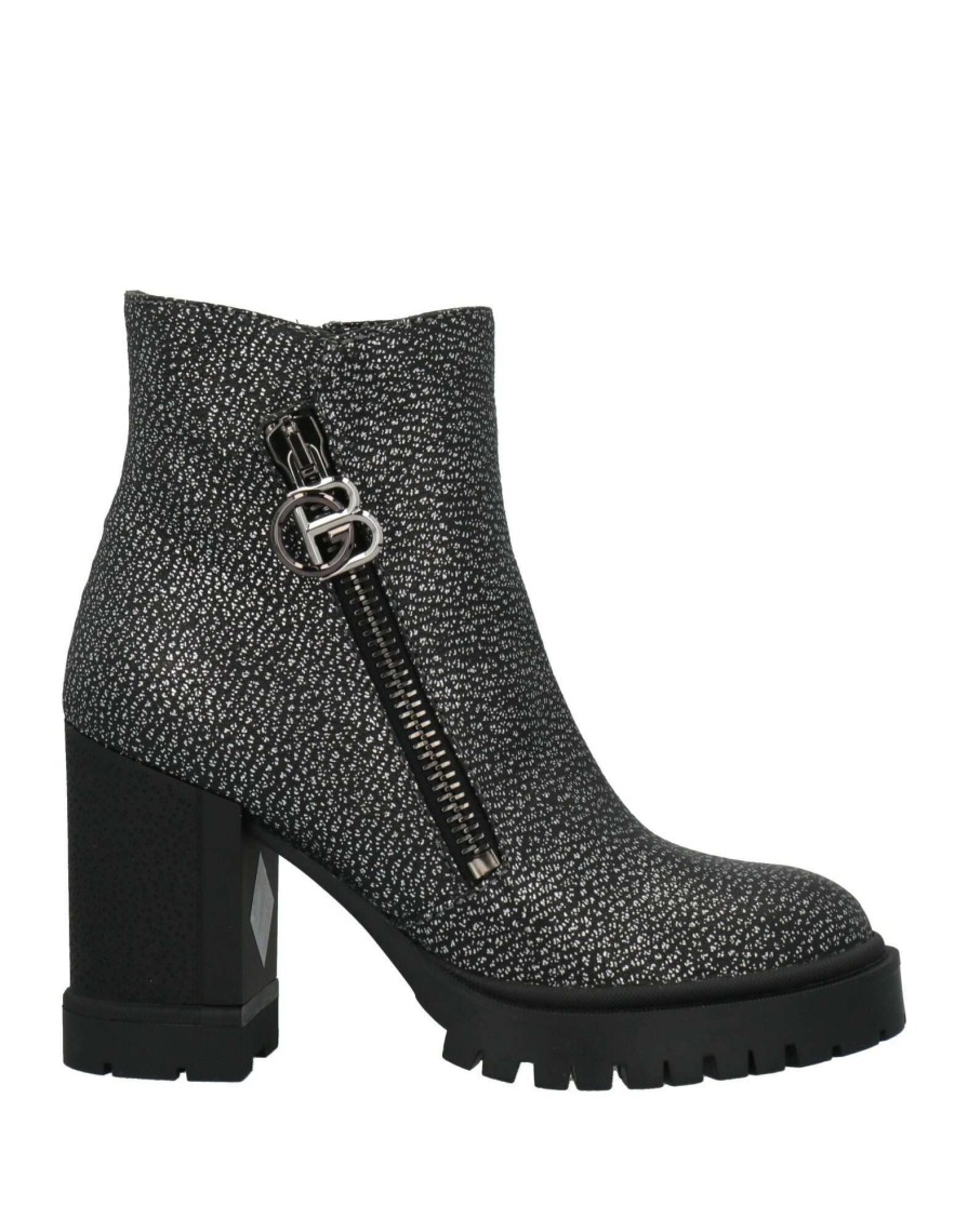 Footwear * | Baldinini Ankle Boot For Women Black