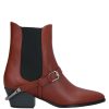 Footwear * | Baldinini Ankle Boot For Women Brick Red