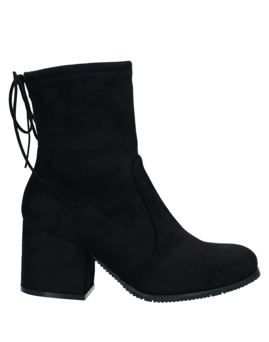 Footwear * | Baldinini Ankle Boot For Women Black