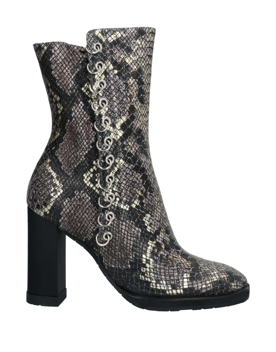 Footwear * | Baldinini Ankle Boot For Women Platinum