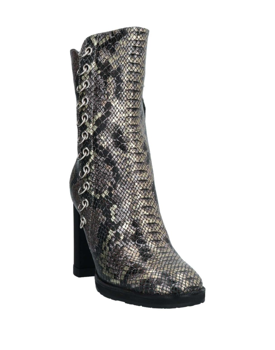 Footwear * | Baldinini Ankle Boot For Women Platinum