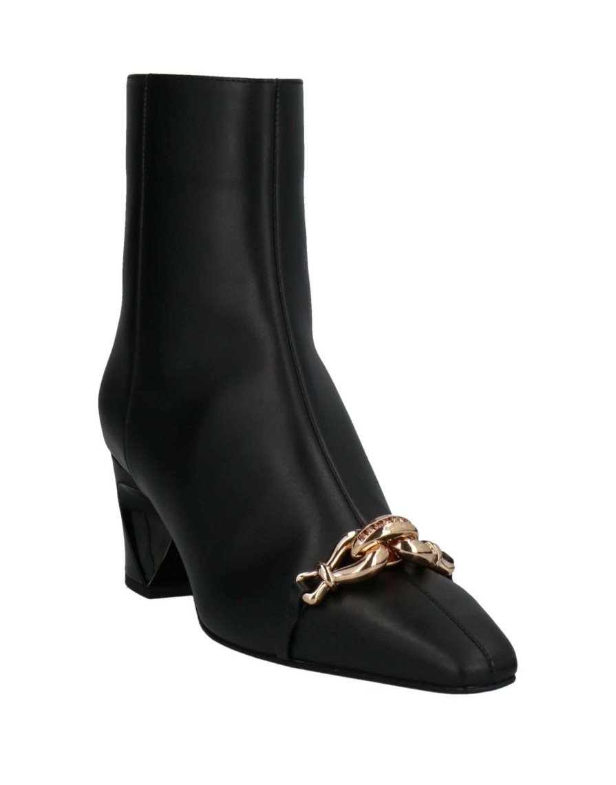 Footwear * | Baldinini Ankle Boot For Women Black