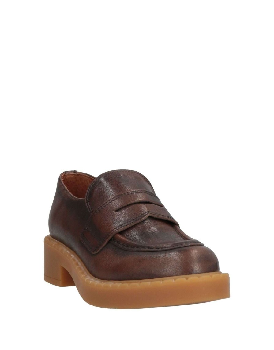 Footwear * | Baldinini Loafers For Women Brown