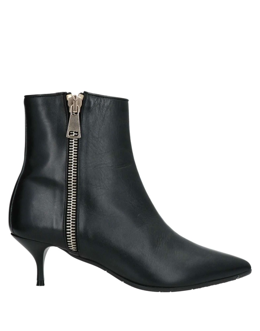 Footwear * | Baldinini Ankle Boot For Women Black