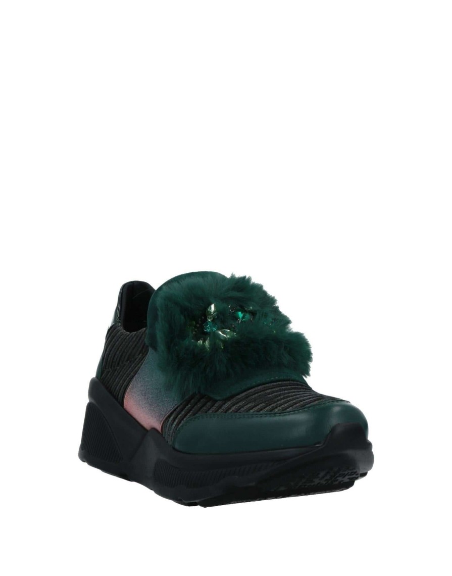 Footwear * | Baldinini Sneakers For Women Green