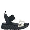 Footwear * | Baldinini Sandals For Women Black