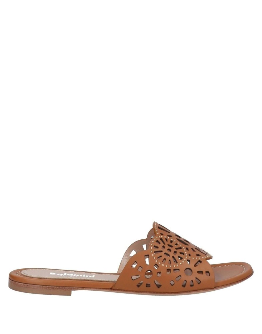 Footwear * | Baldinini Sandals For Women Tan