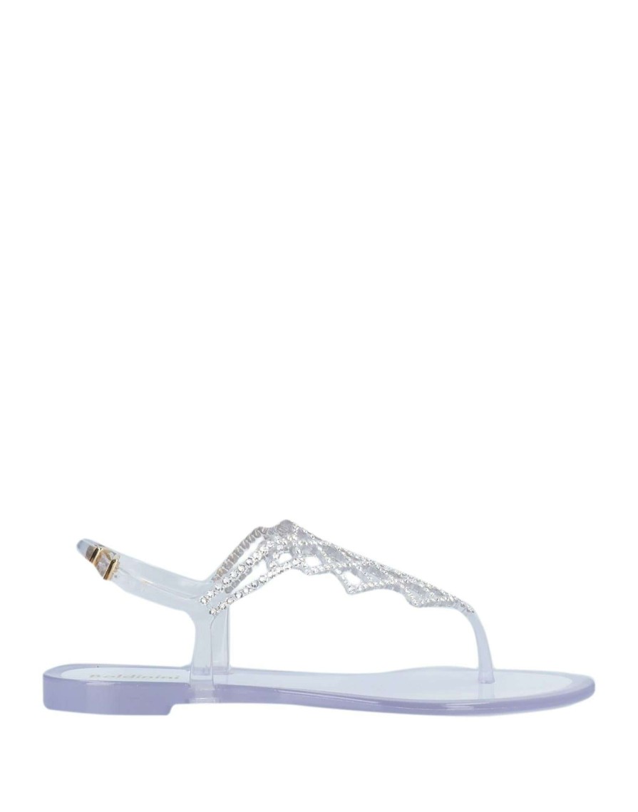 Footwear * | Baldinini Flip Flops For Women Transparent