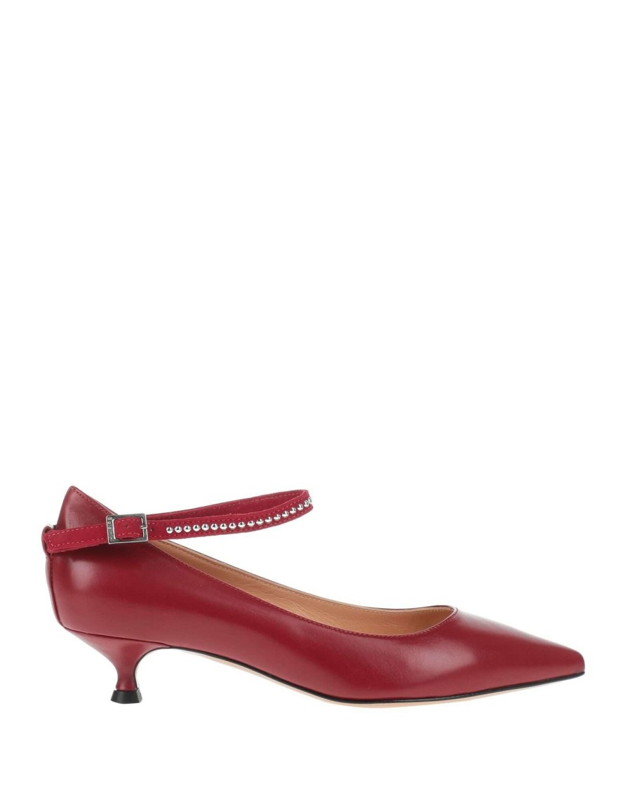 Footwear * | Baldinini Pump For Women Brick Red