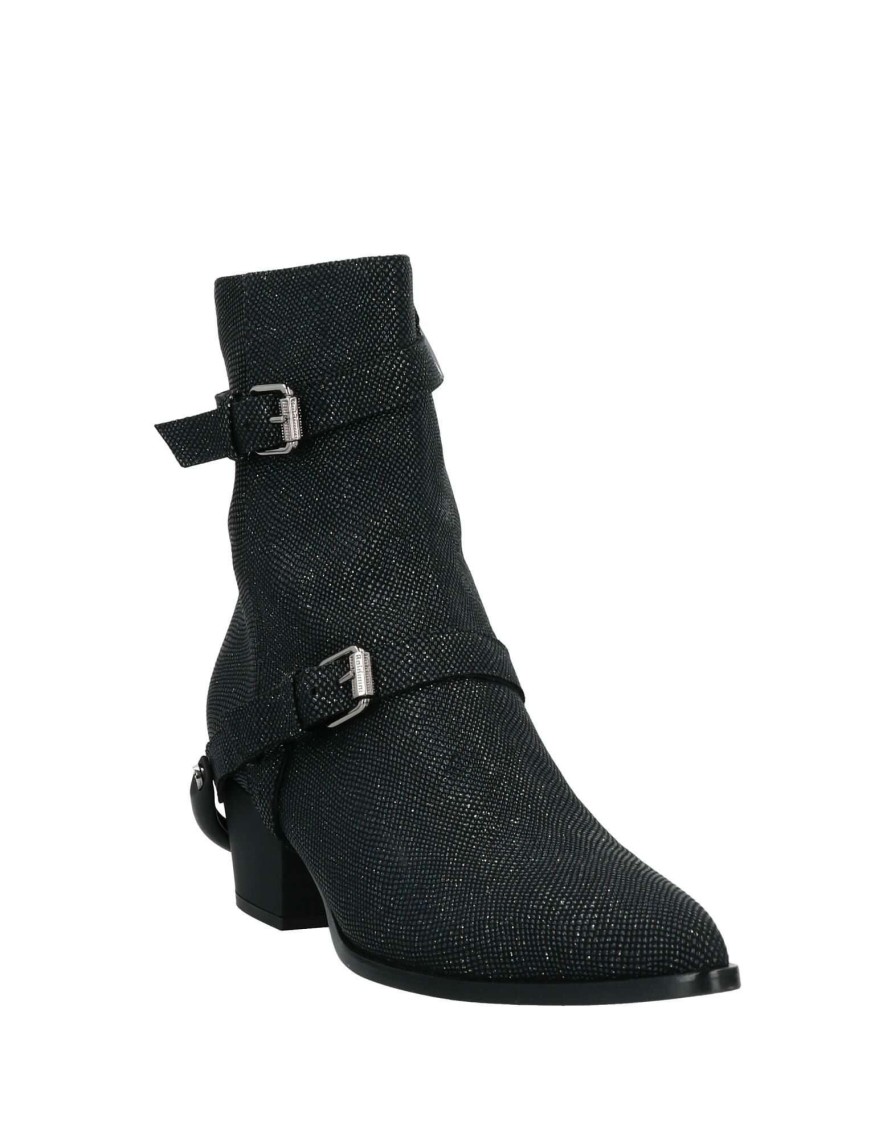 Footwear * | Baldinini Ankle Boot For Women Black