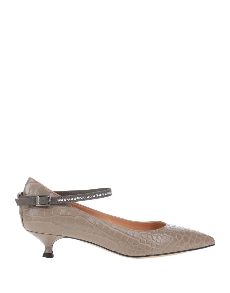 Footwear * | Baldinini Pump For Women Dove Grey