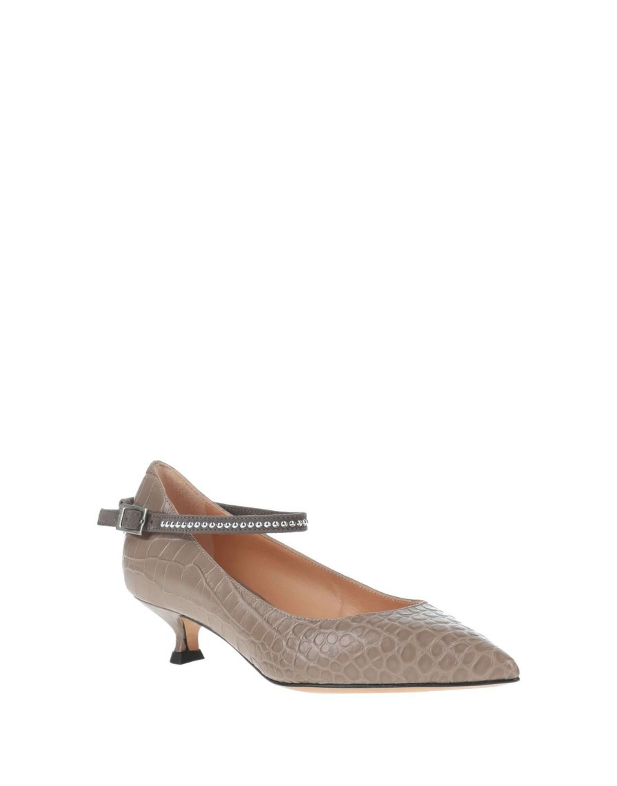 Footwear * | Baldinini Pump For Women Dove Grey