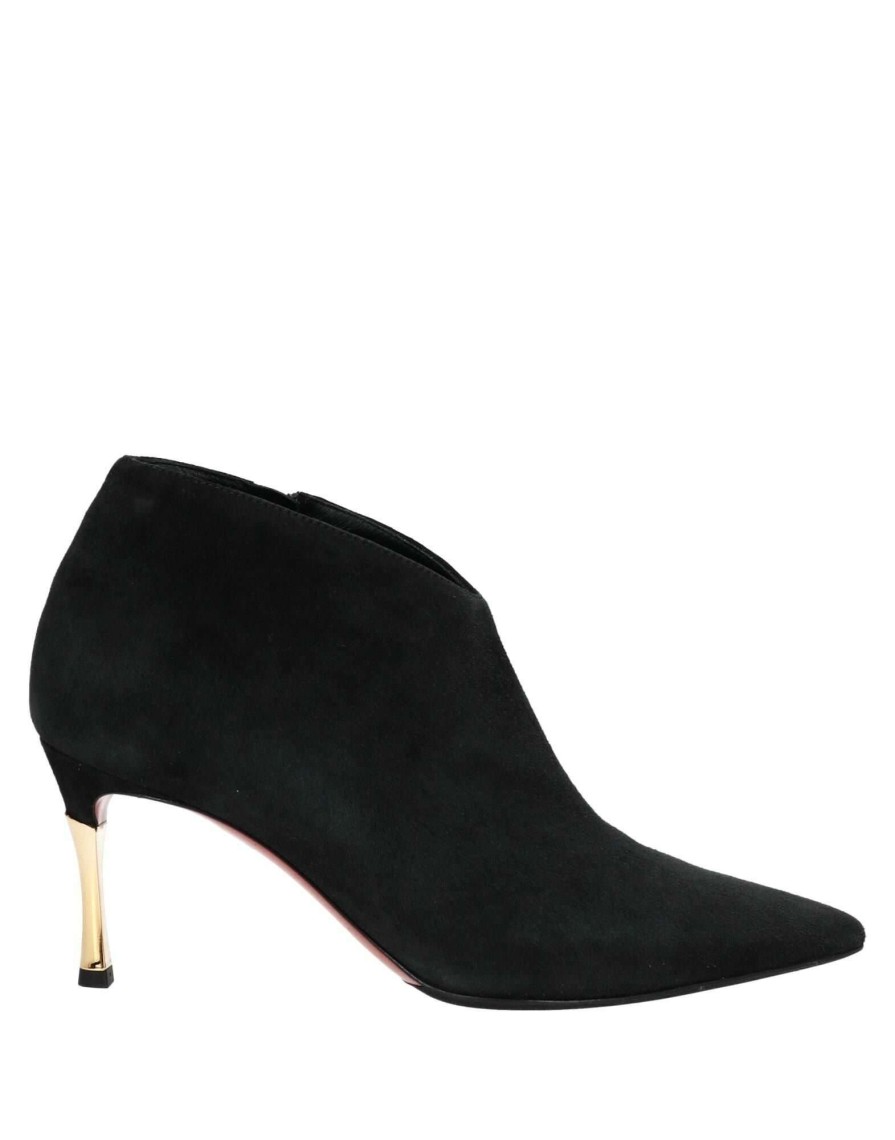 Footwear * | Baldinini Ankle Boot For Women Black