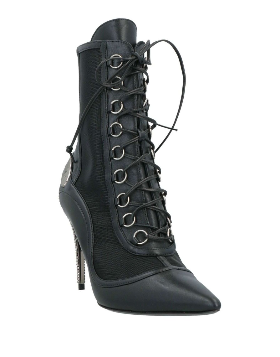 Footwear * | Baldinini Ankle Boot For Women Black