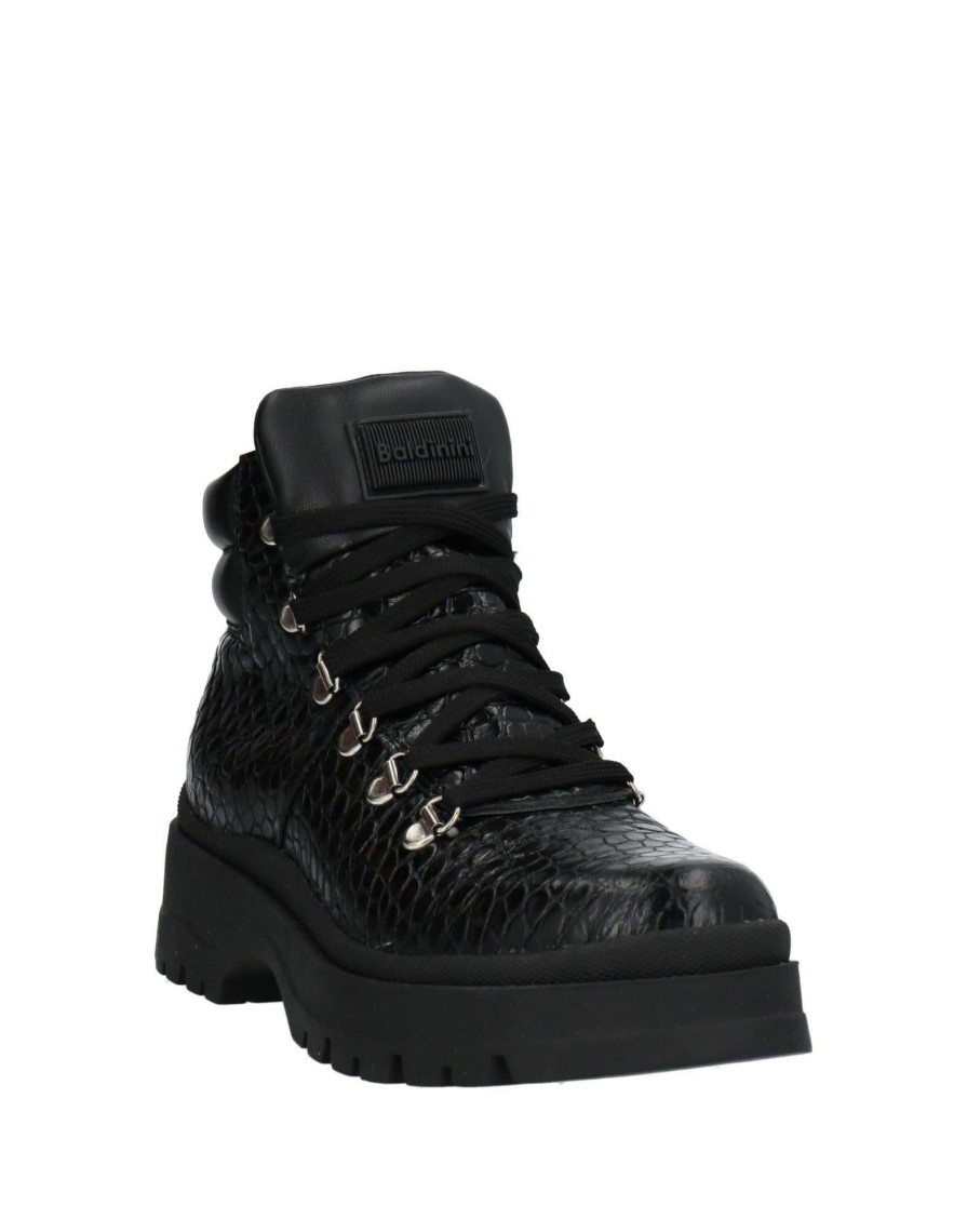 Footwear * | Baldinini Ankle Boot For Women Black