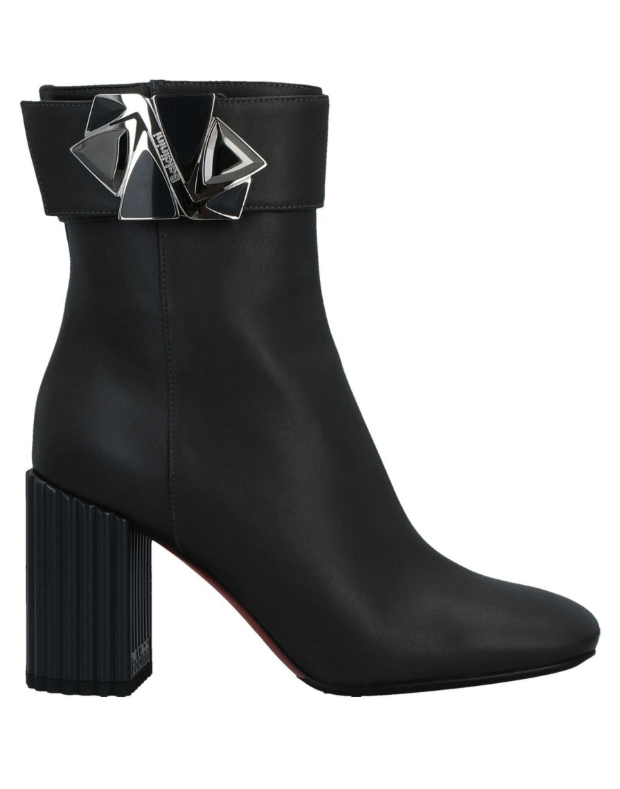 Footwear * | Baldinini Ankle Boot For Women Steel Grey