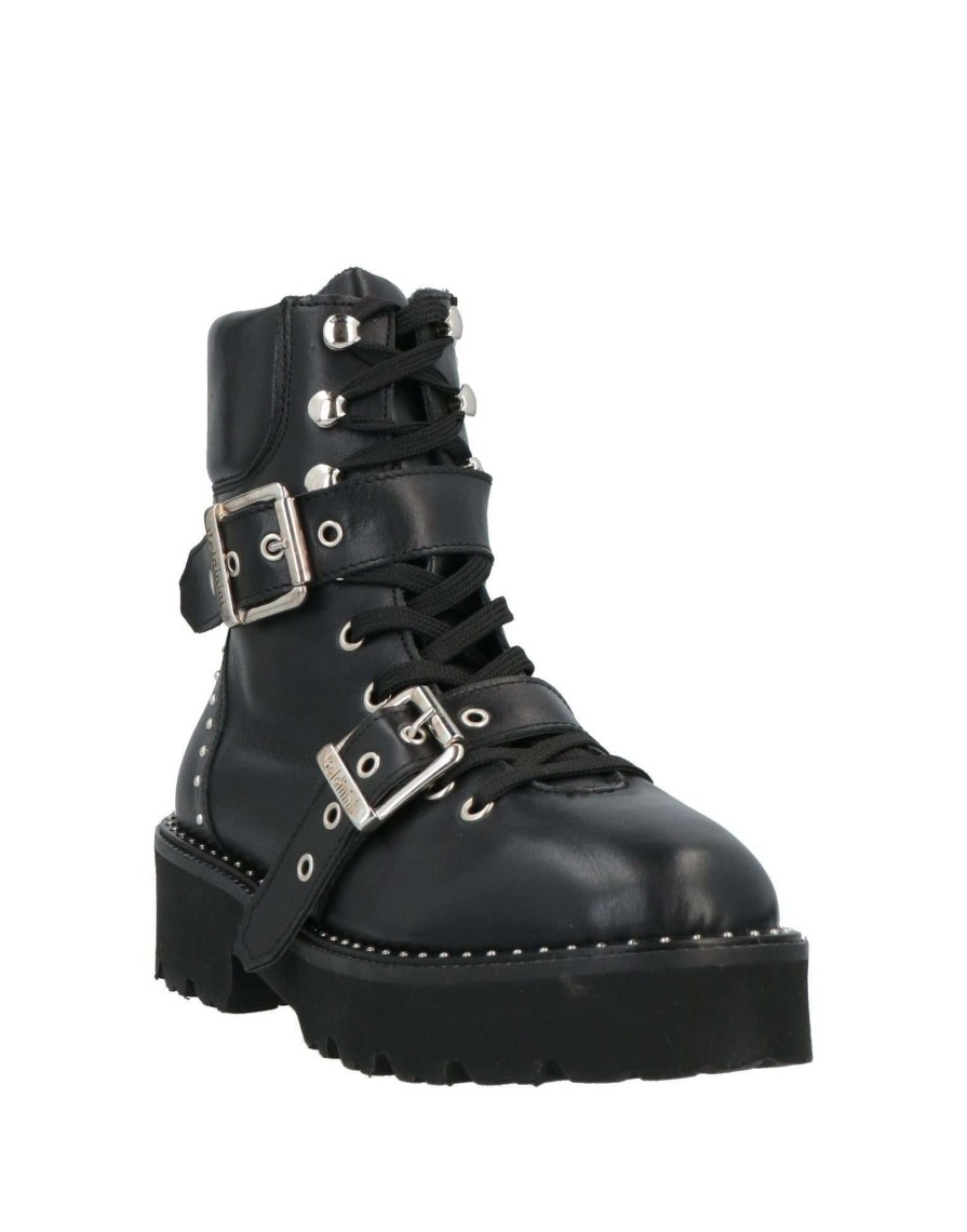 Footwear * | Baldinini Ankle Boot For Women Black