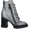 Footwear * | Baldinini Ankle Boot For Women Silver