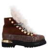 Footwear * | Baldinini Ankle Boot For Women Brown