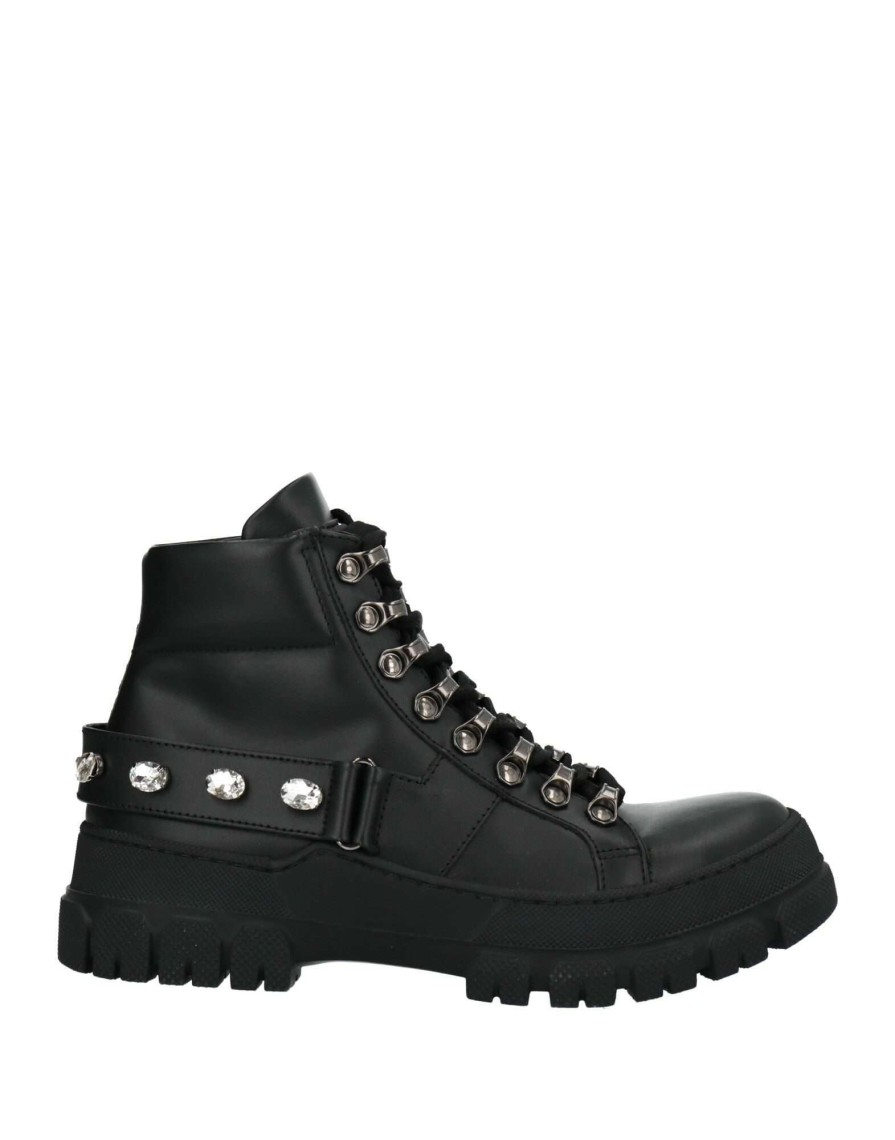 Footwear * | Baldinini Ankle Boot For Women Black