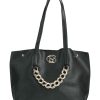 Handbags * | Baldinini Shoulder Bag For Women Black