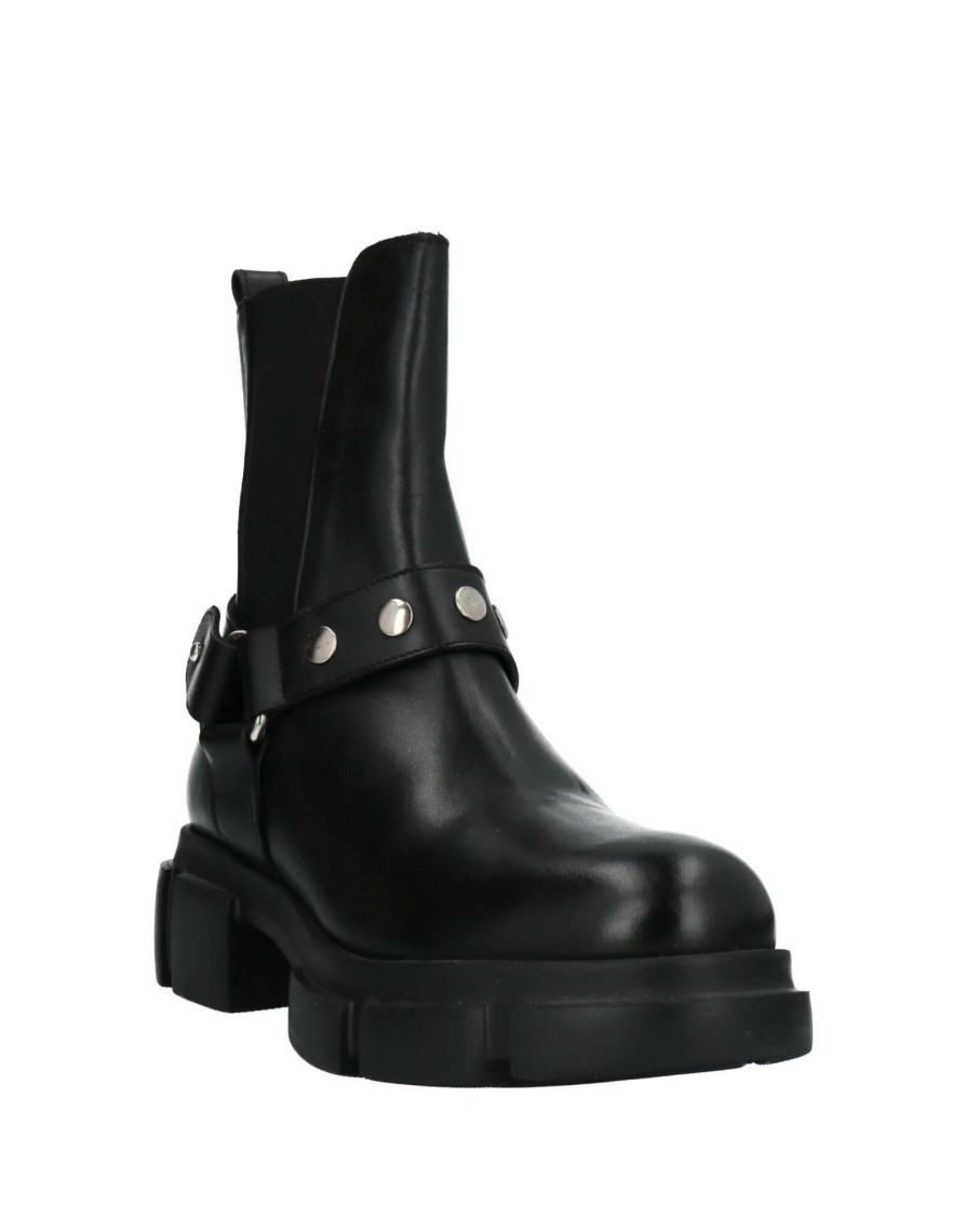 Footwear * | Baldinini Ankle Boot For Women Black