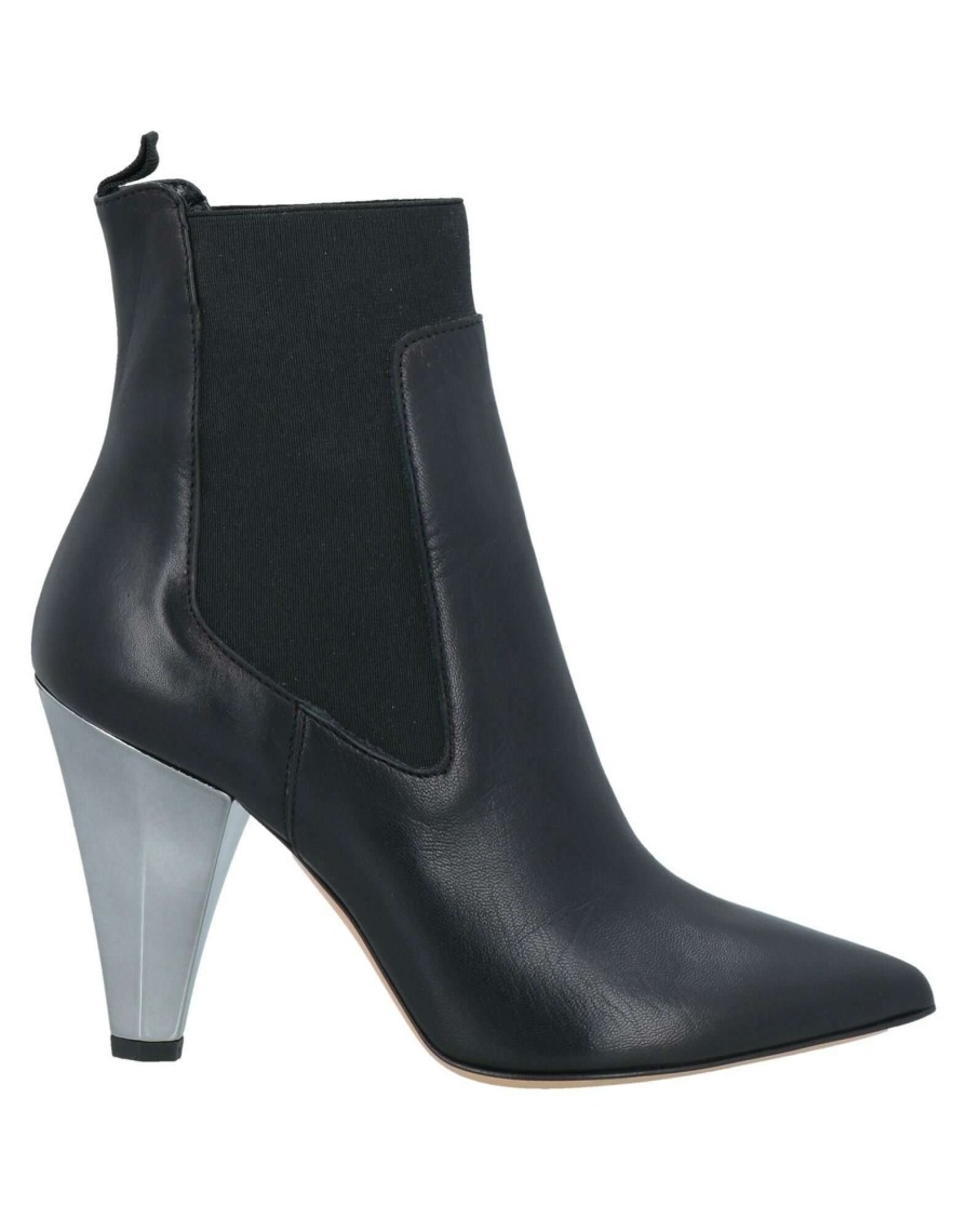 Footwear * | Baldinini Ankle Boot For Women Black