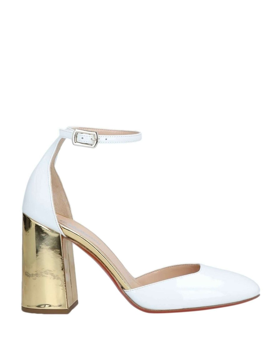 Footwear * | Baldinini Pump For Women White