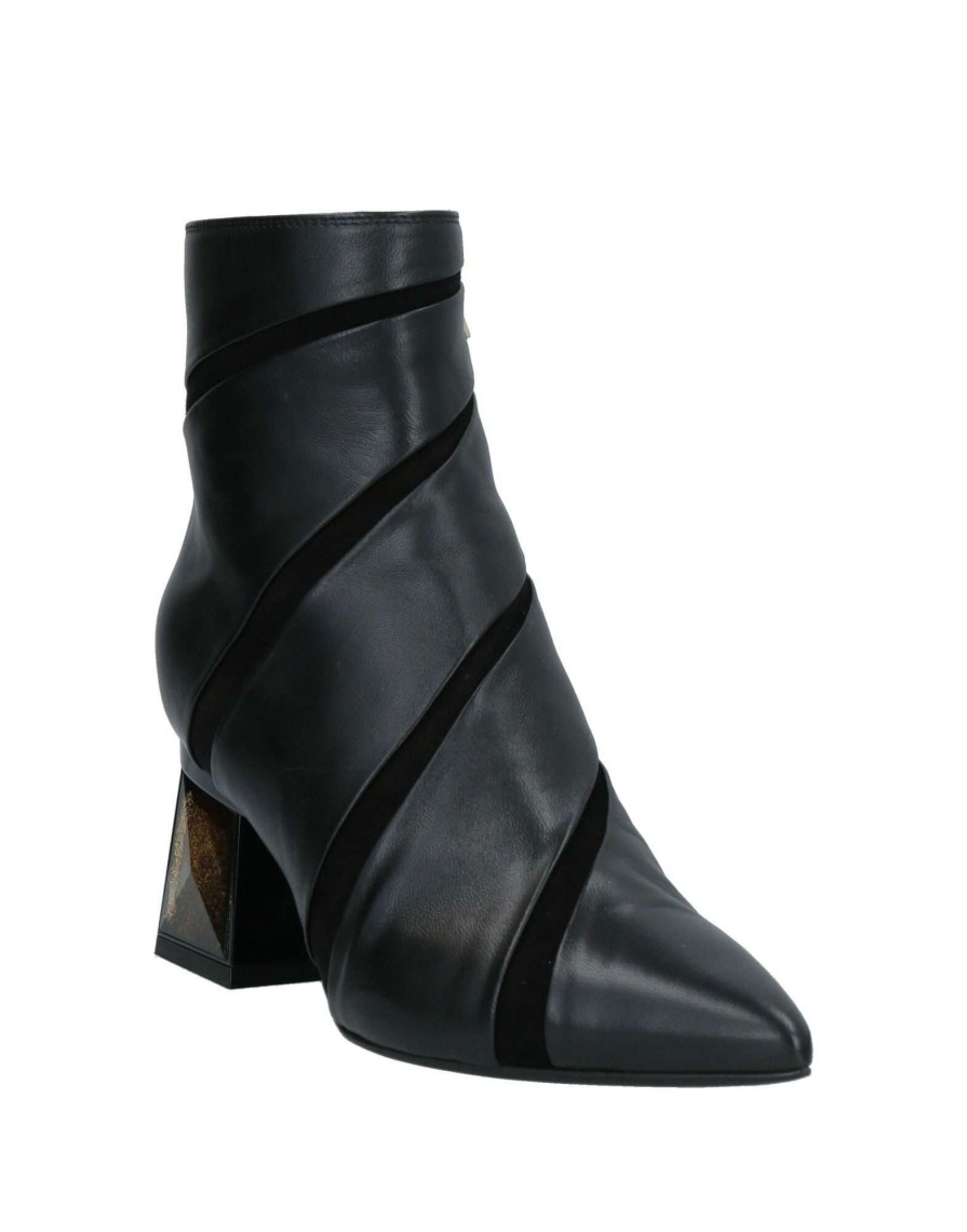 Footwear * | Baldinini Ankle Boot For Women Black