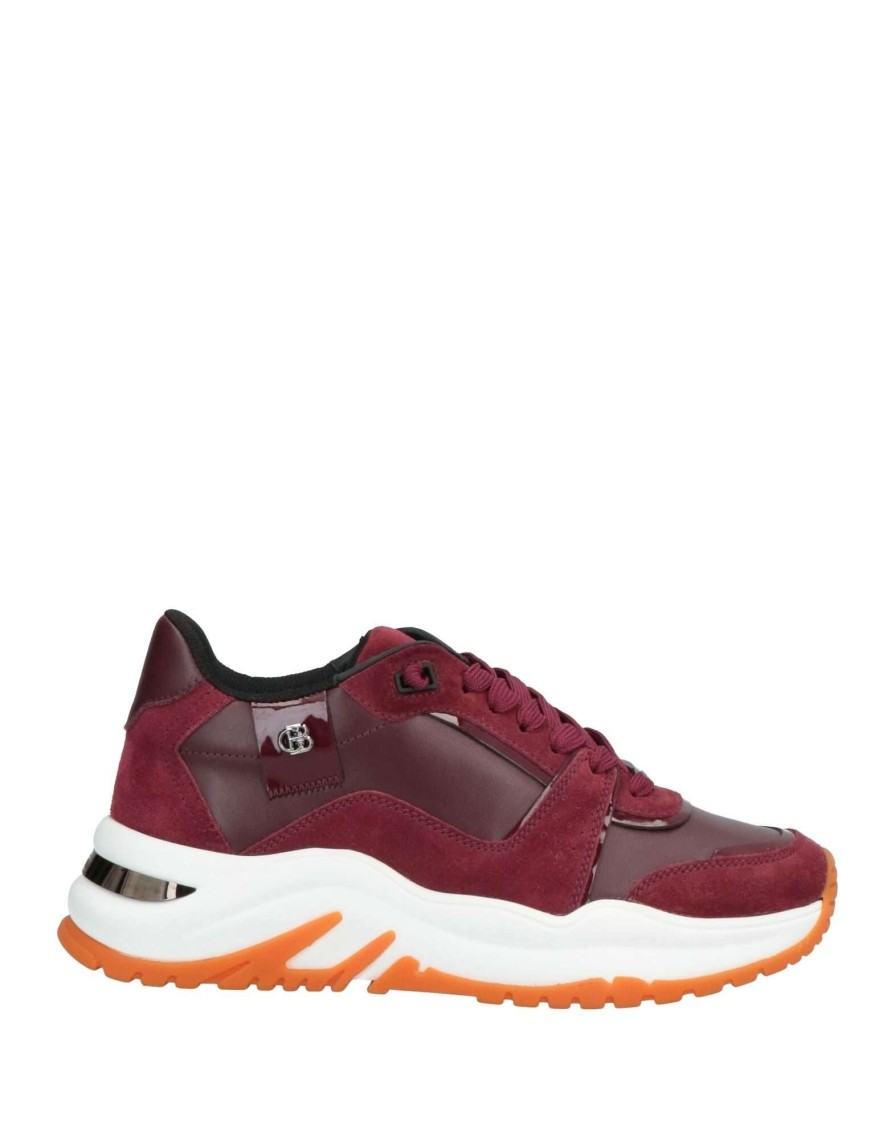 Footwear * | Baldinini Sneakers For Women Maroon