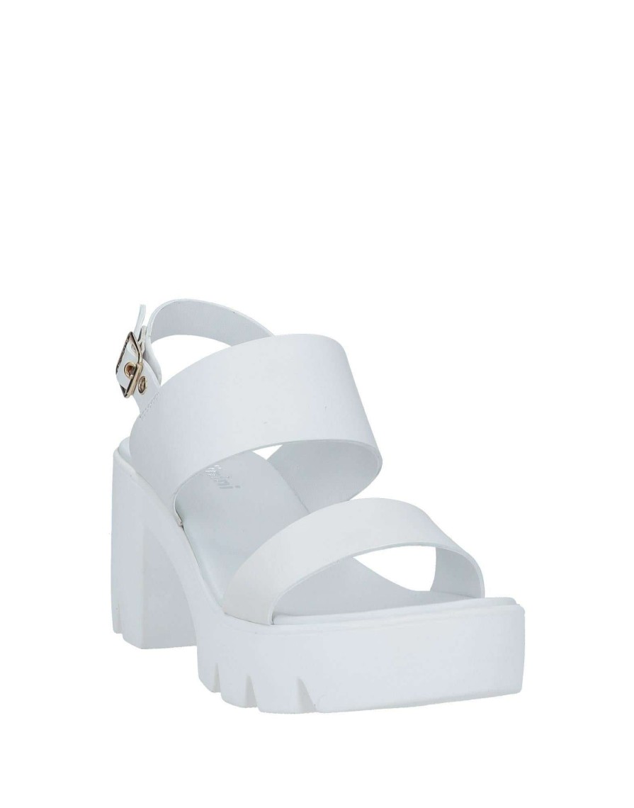 Footwear * | Baldinini Sandals For Women White