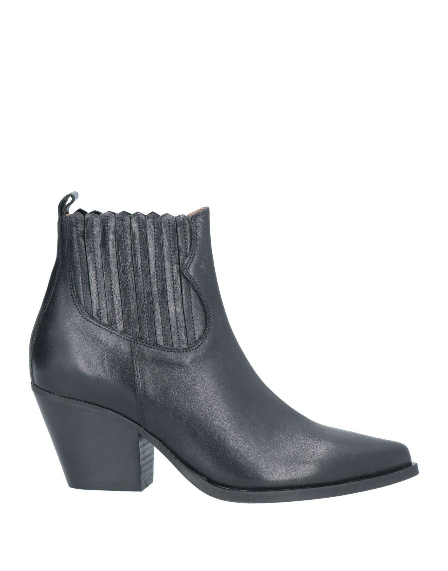 Footwear * | Baldinini Ankle Boot For Women Black