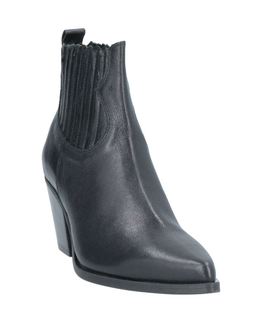 Footwear * | Baldinini Ankle Boot For Women Black