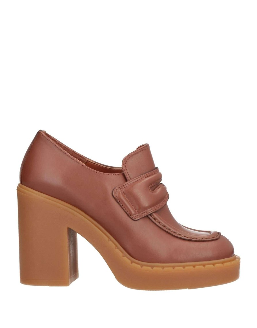 Footwear * | Baldinini Loafers For Women Rust