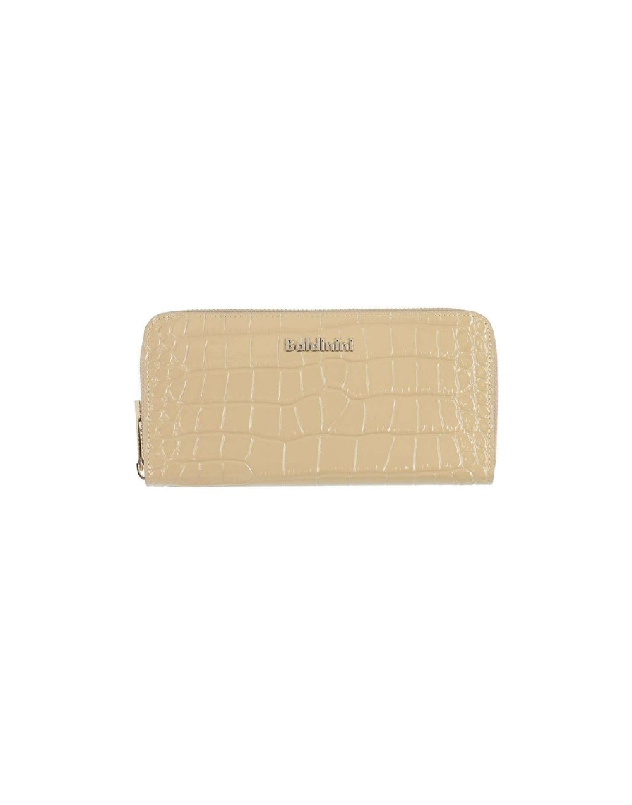 Small Leather Goods * | Baldinini Wallet For Women Sand