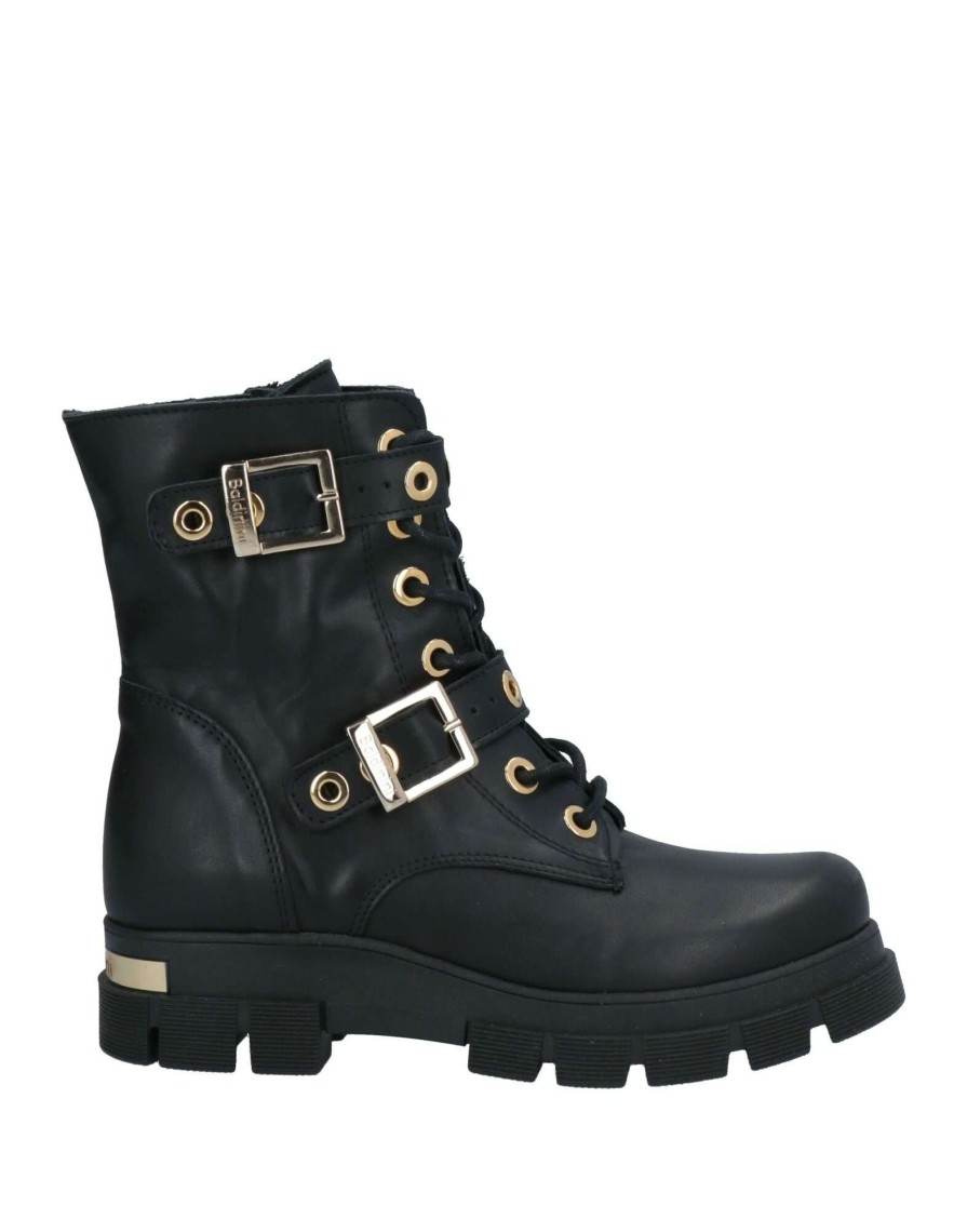 Footwear * | Baldinini Ankle Boot For Women Black