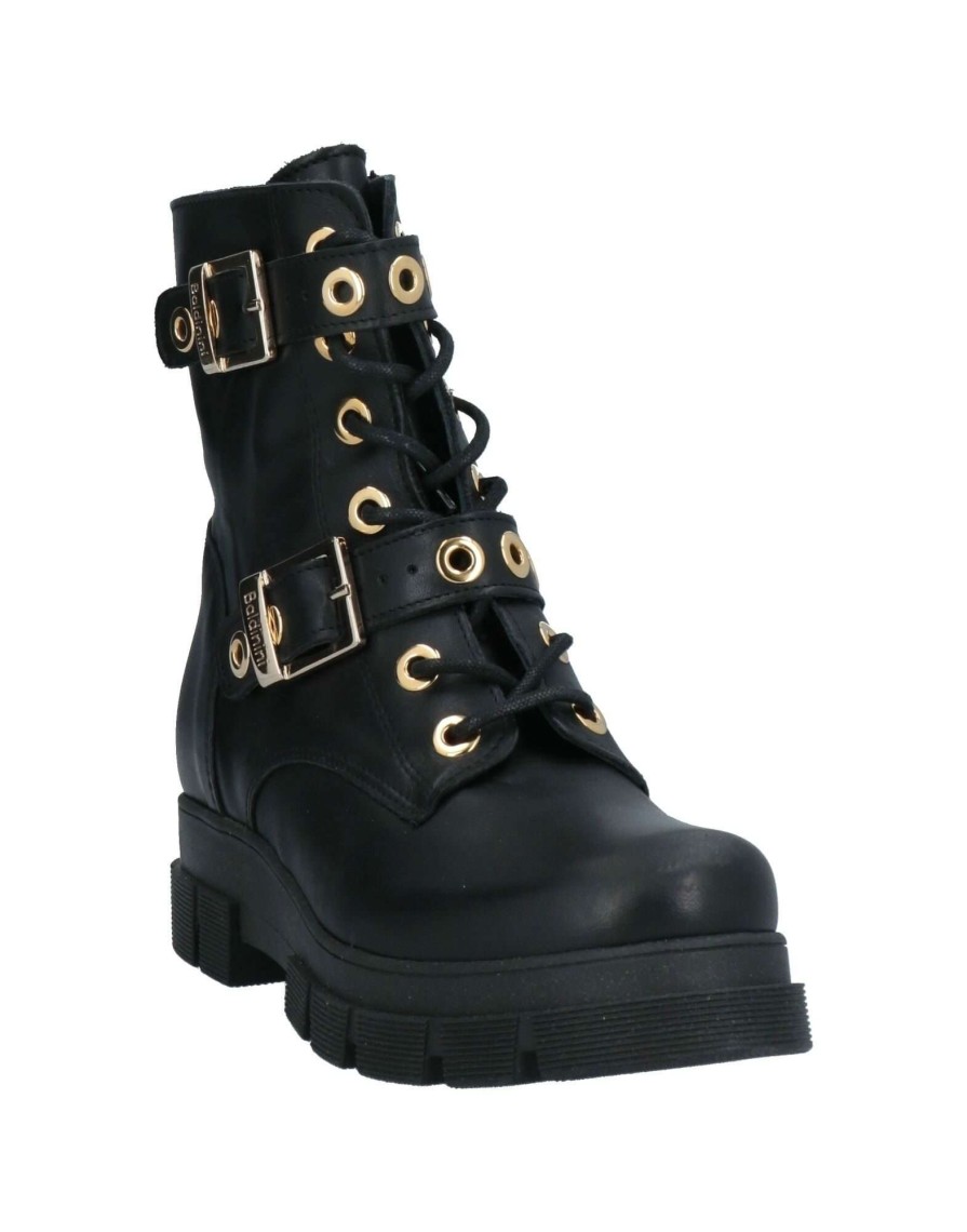 Footwear * | Baldinini Ankle Boot For Women Black