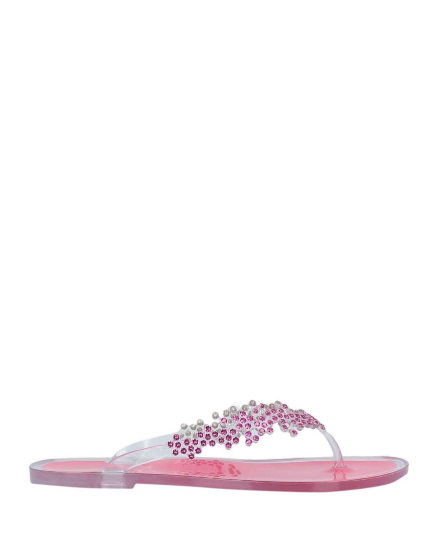 Footwear * | Baldinini Flip Flops For Women Transparent