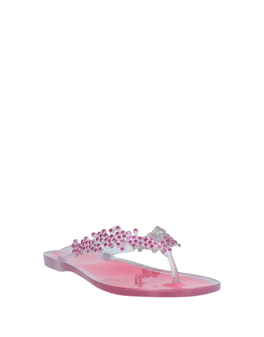 Footwear * | Baldinini Flip Flops For Women Transparent